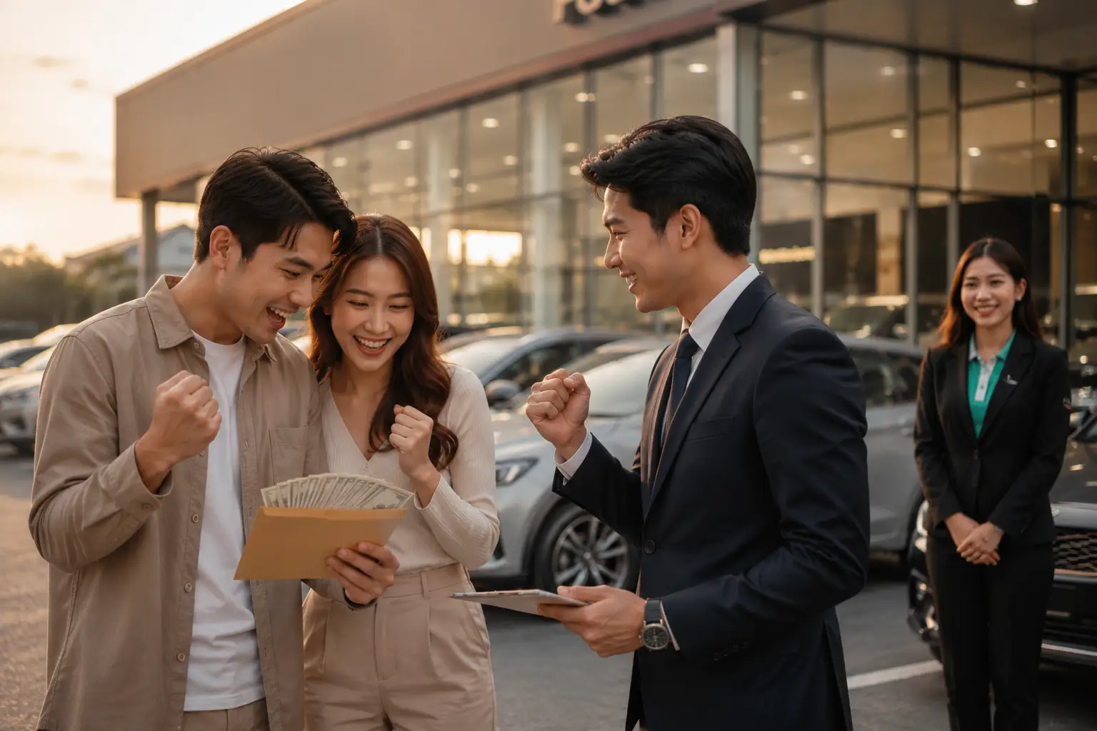 เราจะดันให้คุณเทิร์นรถได้ราคาสูงแน่นอน